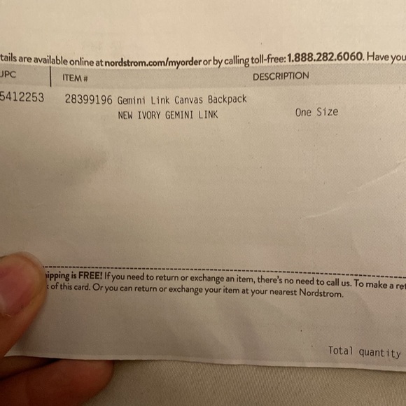 New (tag is there but fell off) Tory Burch bookbag - Picture 3 of 9